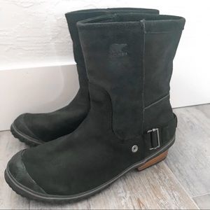 SOREL | Slimshortie Waterproof Boot Black Size 10